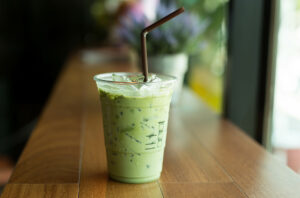 Strawberry Cold Foam Matcha—To Your Health!
